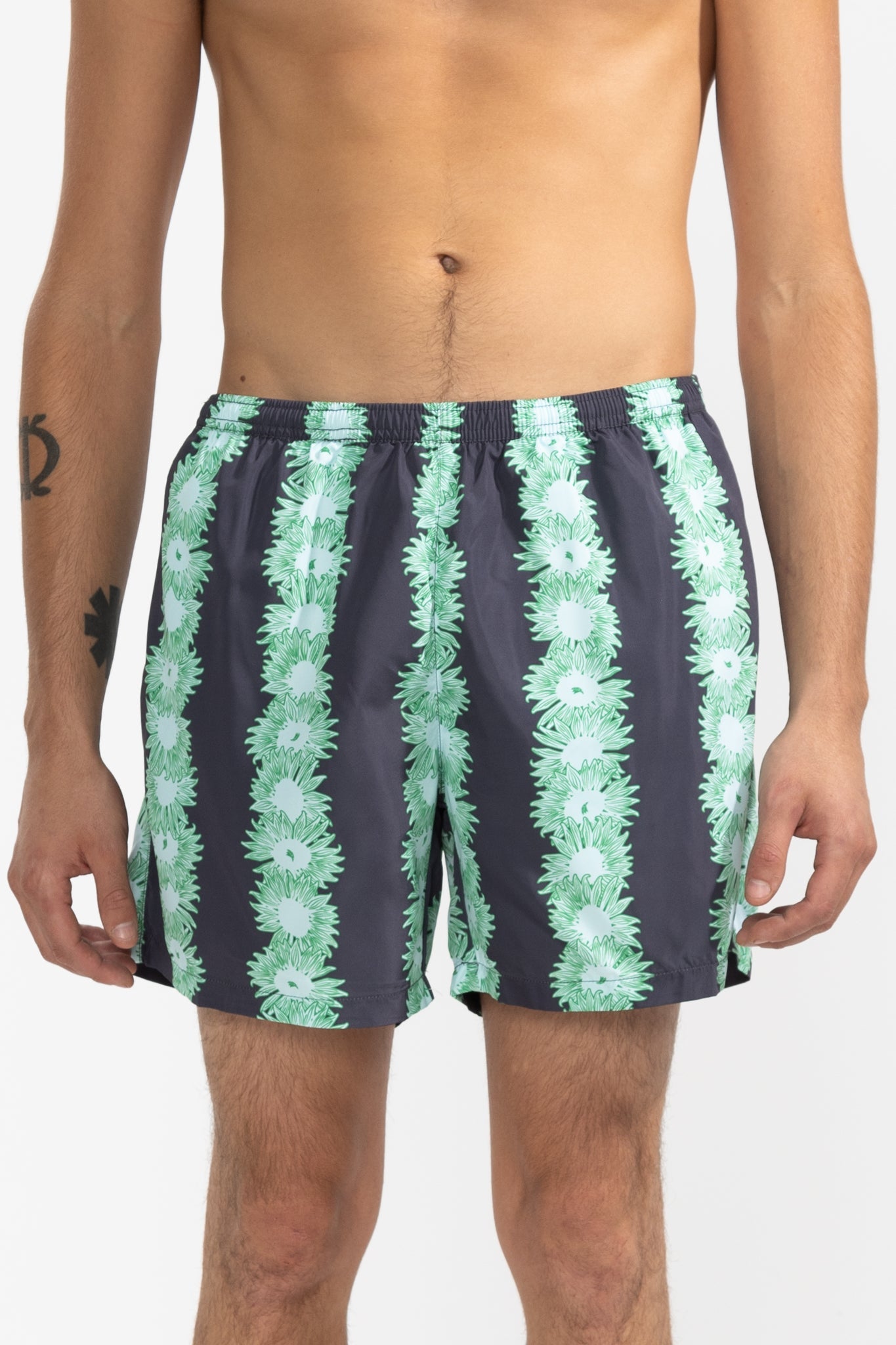 Short de Baño Lover's Bloom Runner Green - Polonio Uruguay