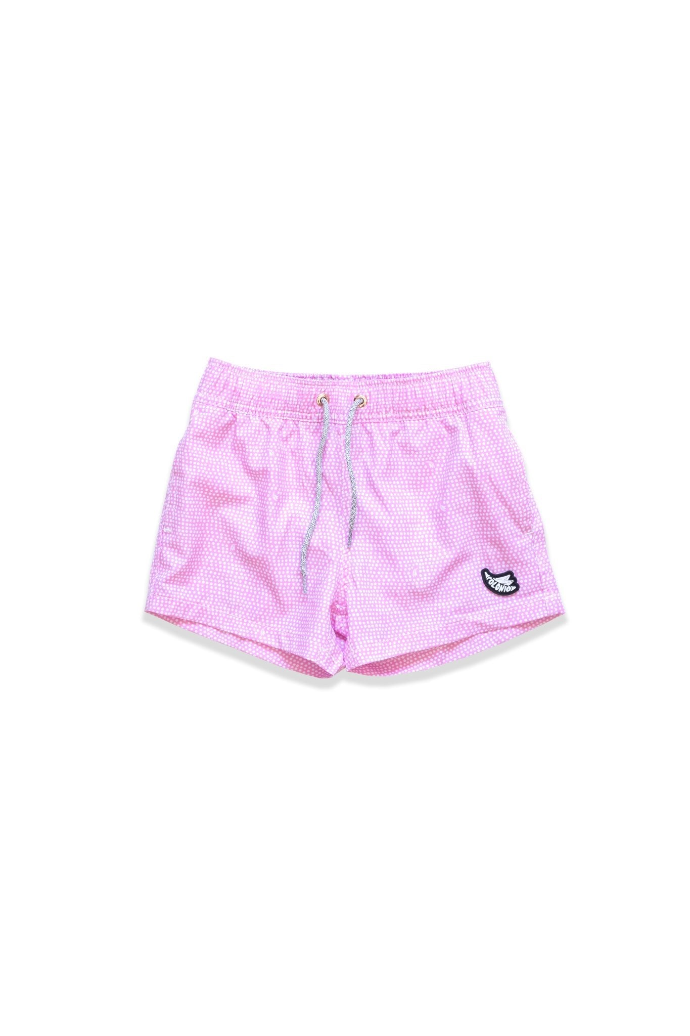 Short de Baño Niño Dots Classic Rosa - Polonio Uruguay