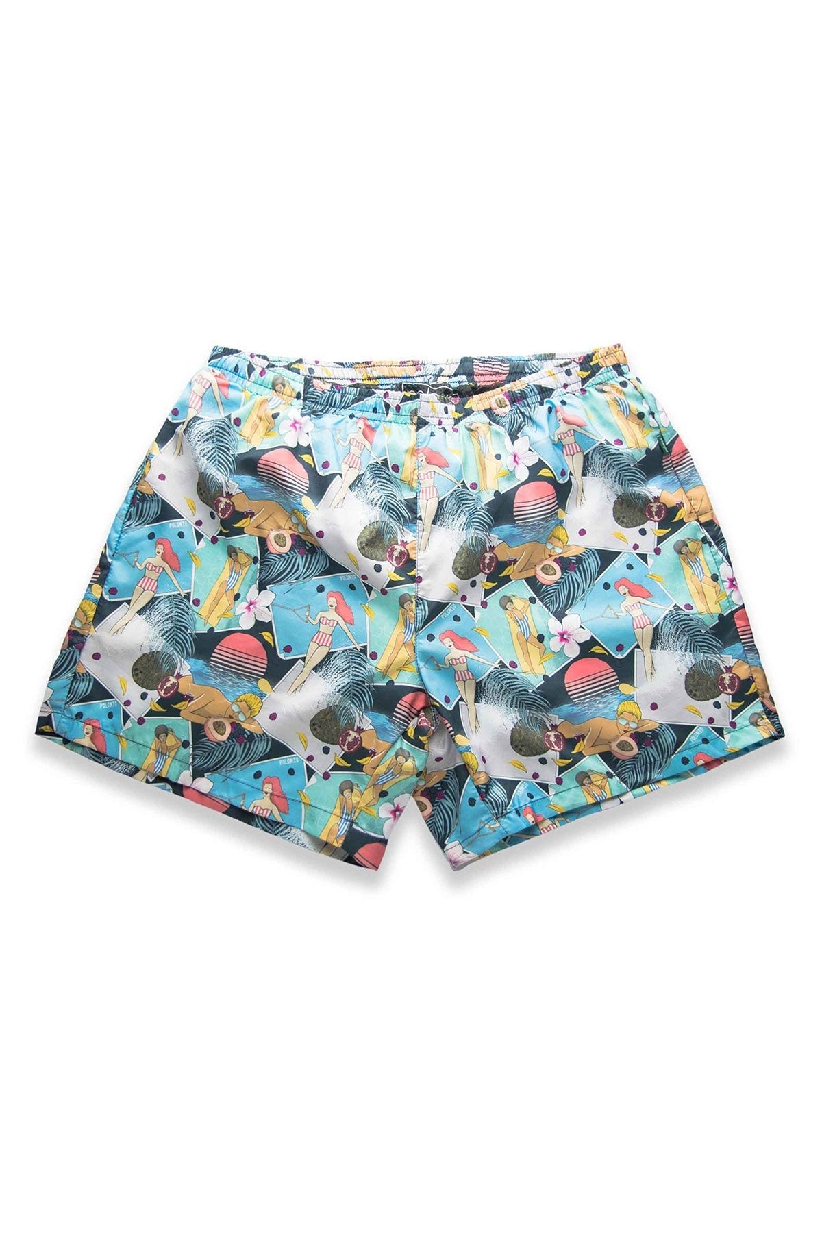 Short de Baño Runner Pin - Up - Polonio Uruguay