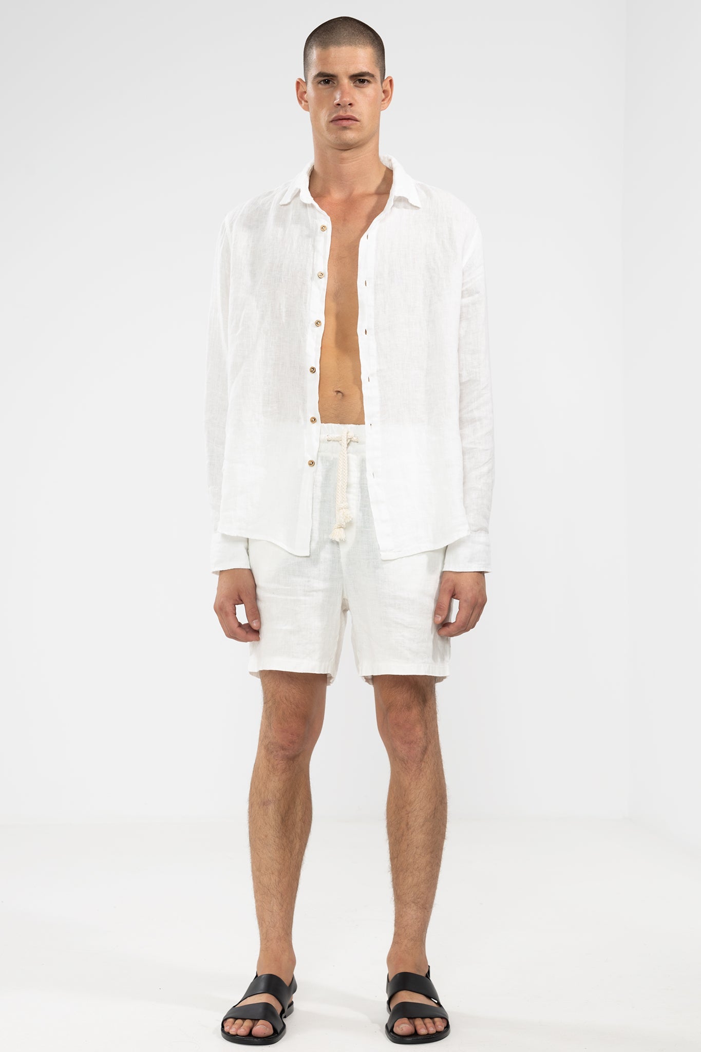 Short De Lino Premium Casapueblo - Polonio Uruguay