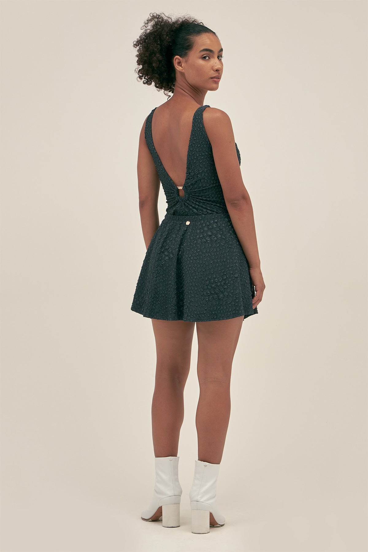 Short Skirt Eclipse Black - Polonio Uruguay