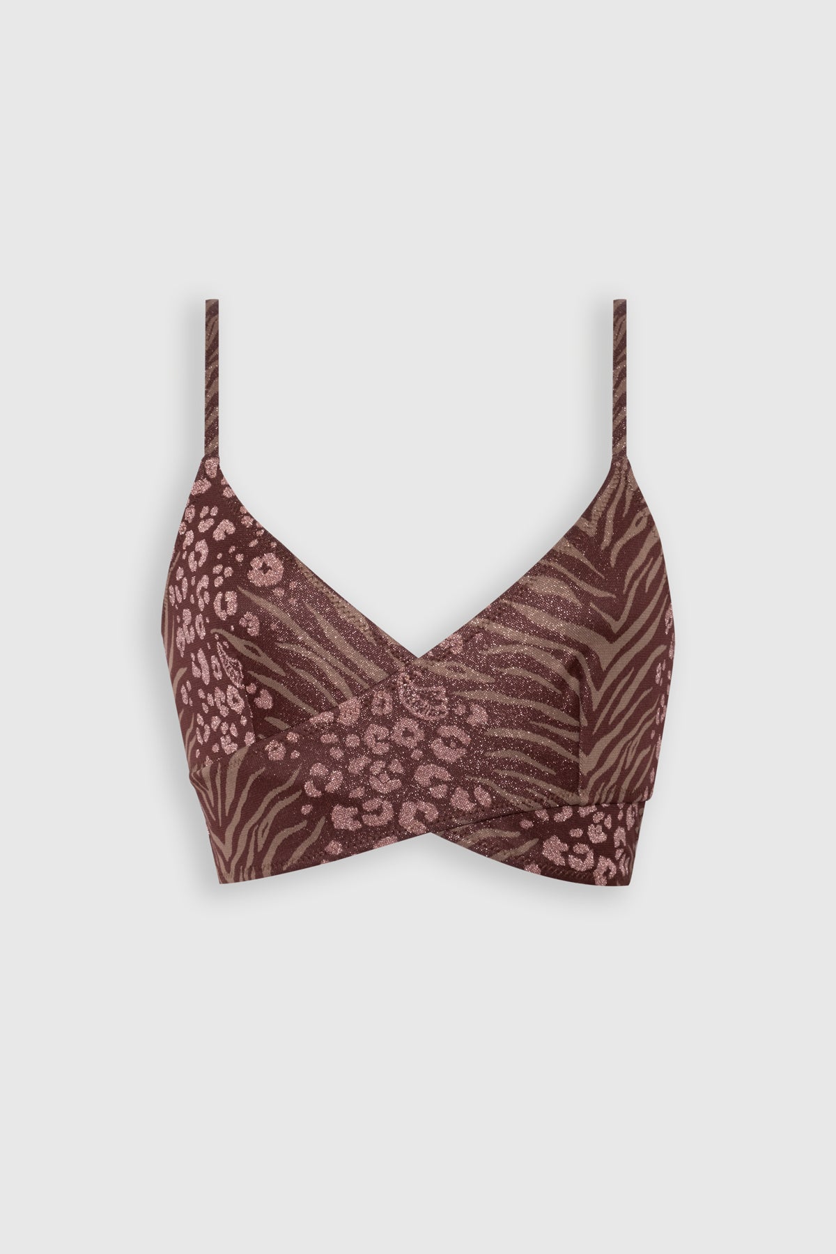 Top Cruzado Feline Chocolate - Polonio Uruguay