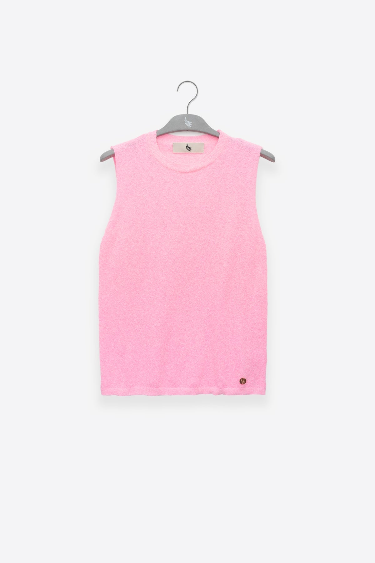 Top Tee Tejido Bubblegum - Polonio Uruguay