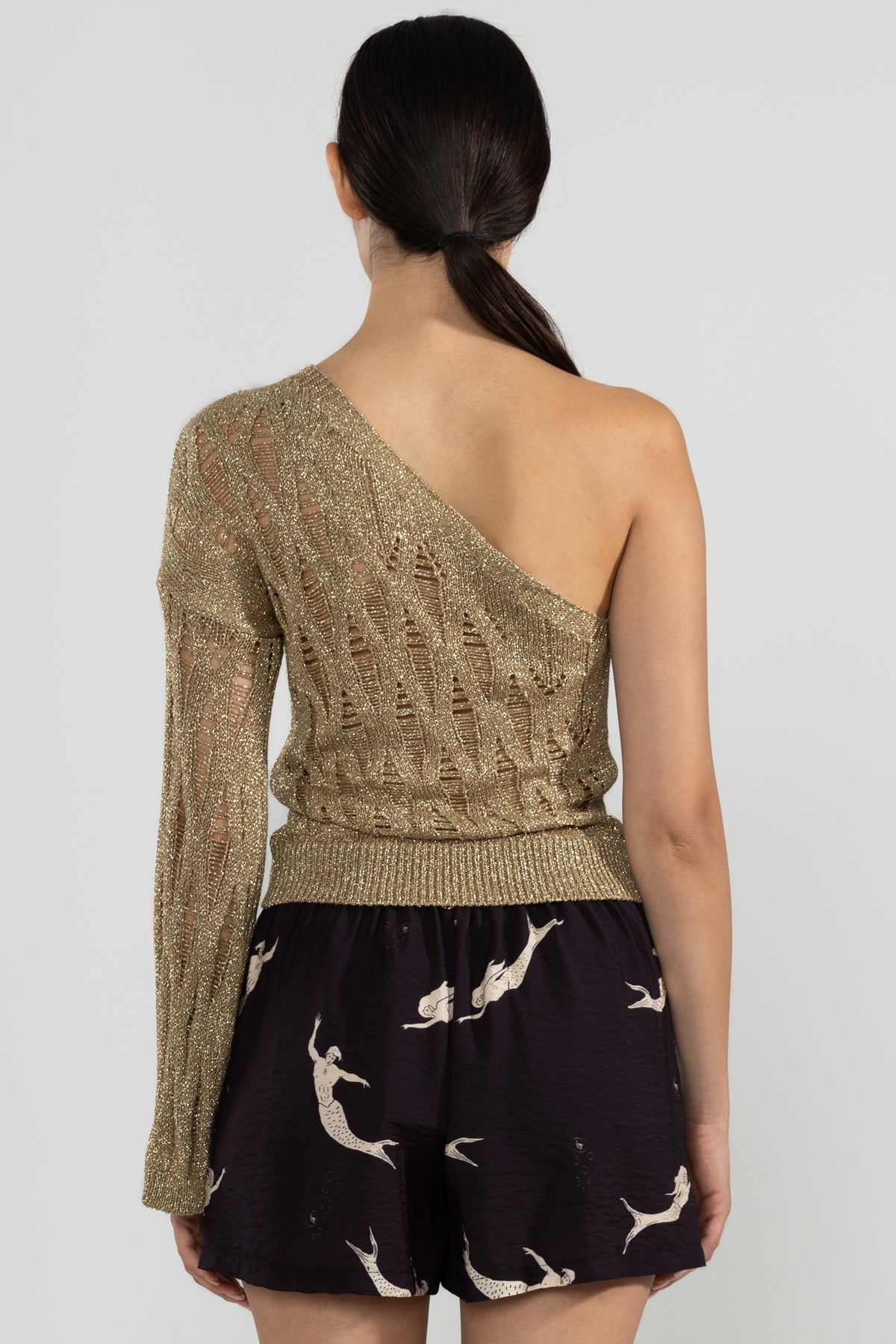 Top Tejido Lara Oro - Polonio Uruguay