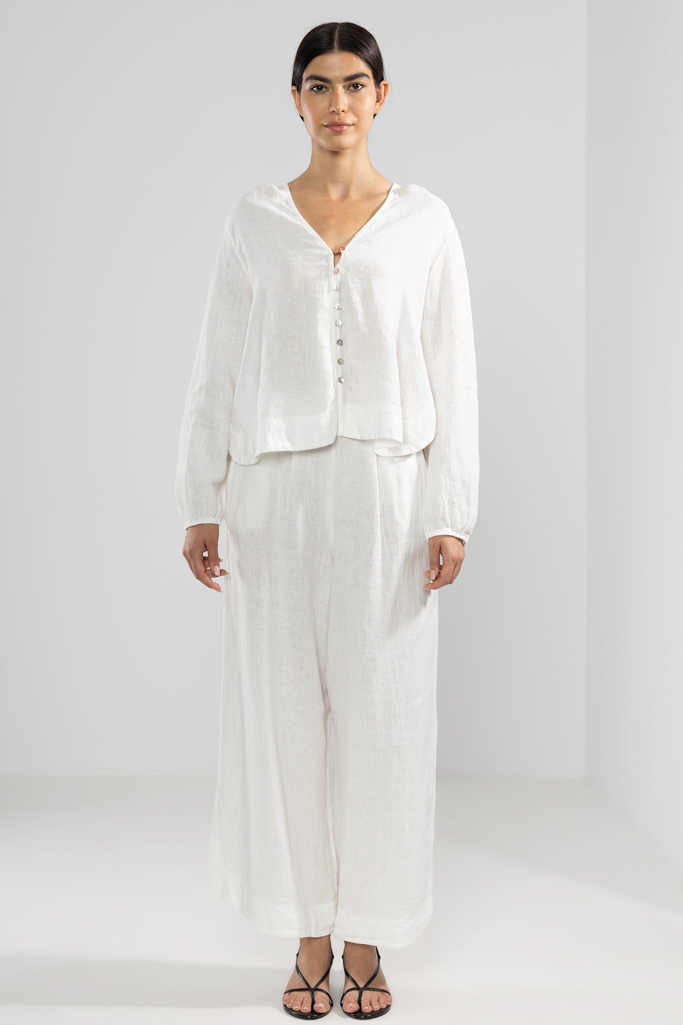 Vale Pants Blanco - Polonio Uruguay