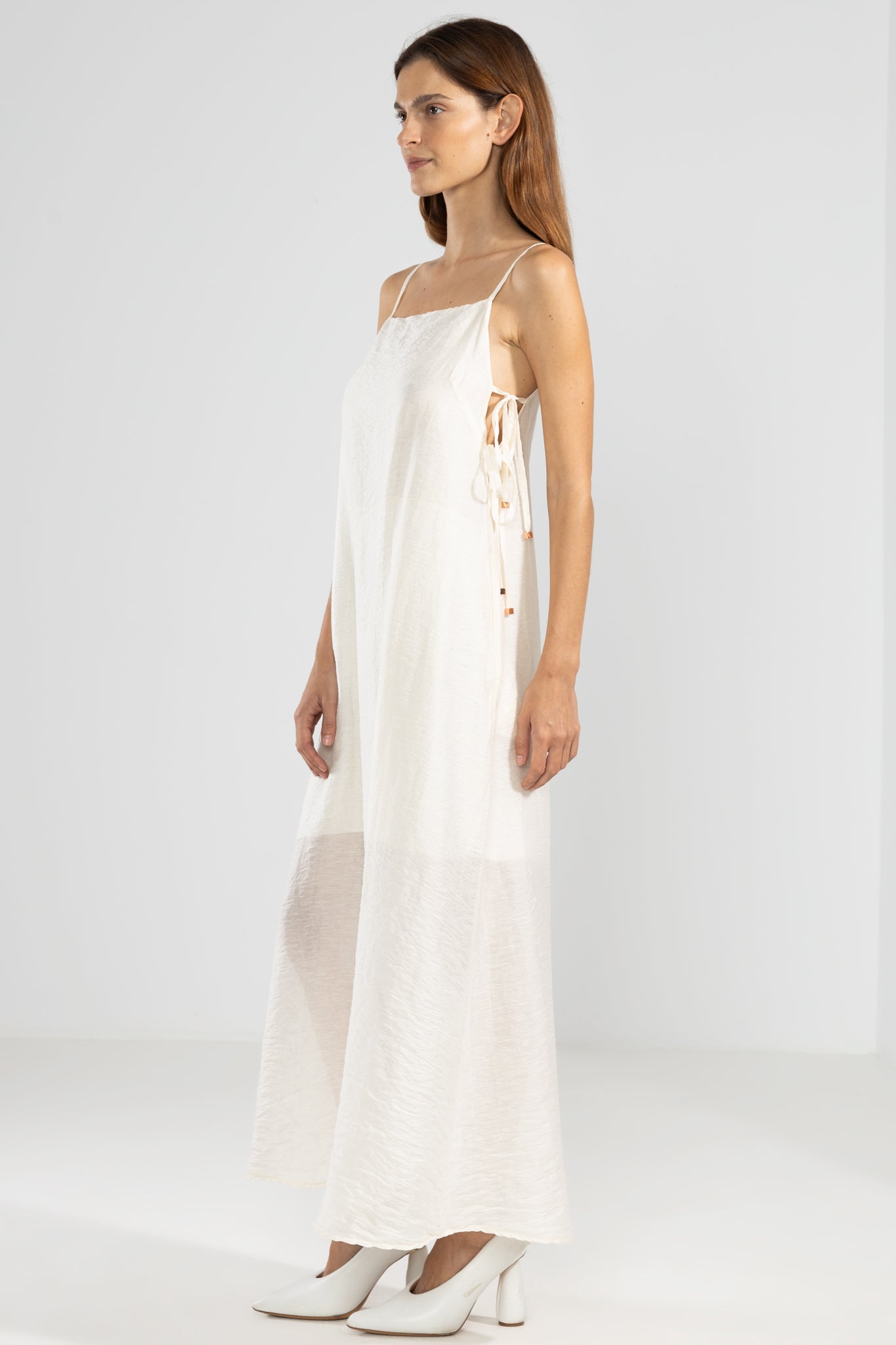 Vestido Abby Crema - Polonio Uruguay