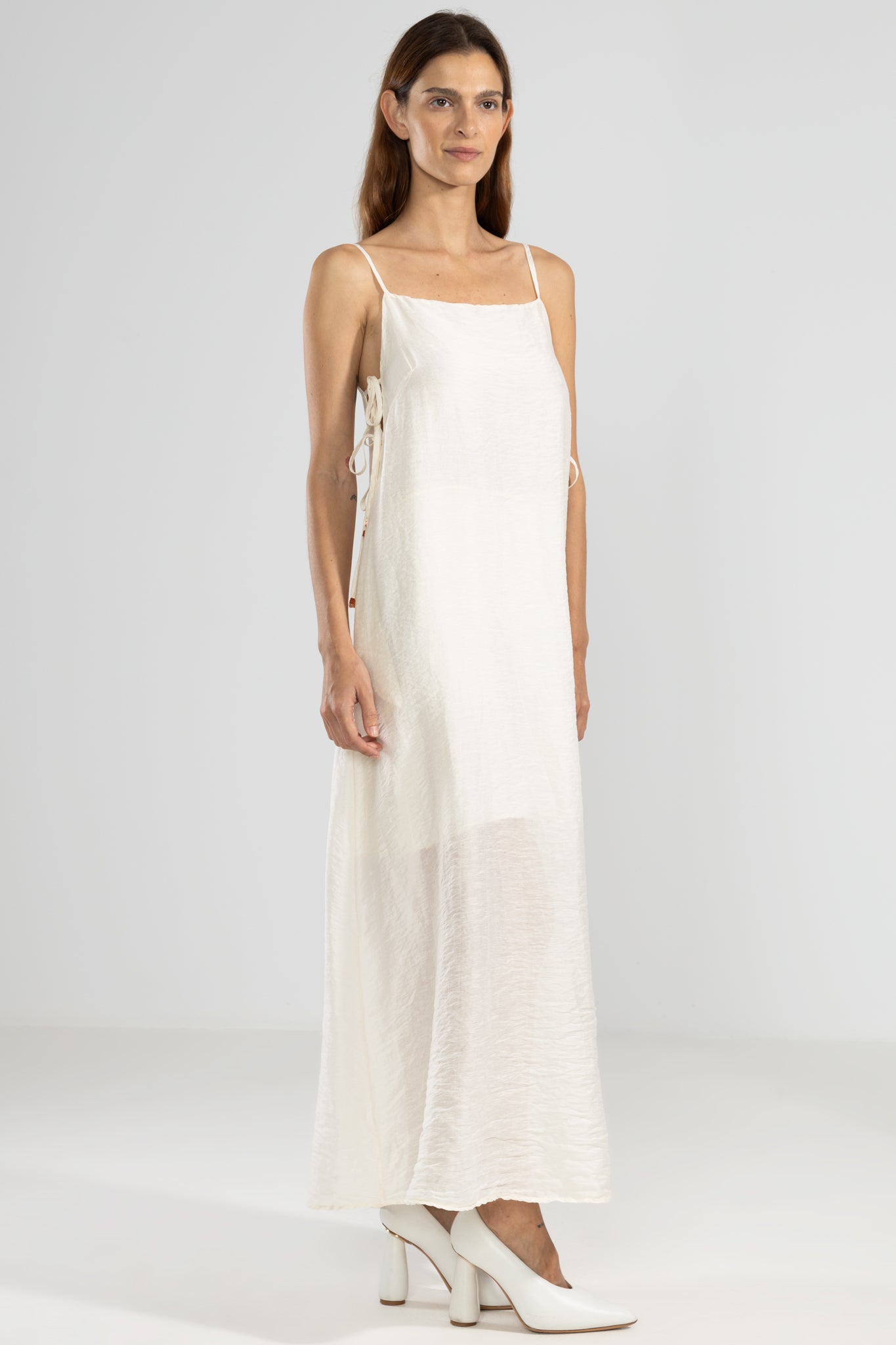 Vestido Abby Crema - Polonio Uruguay