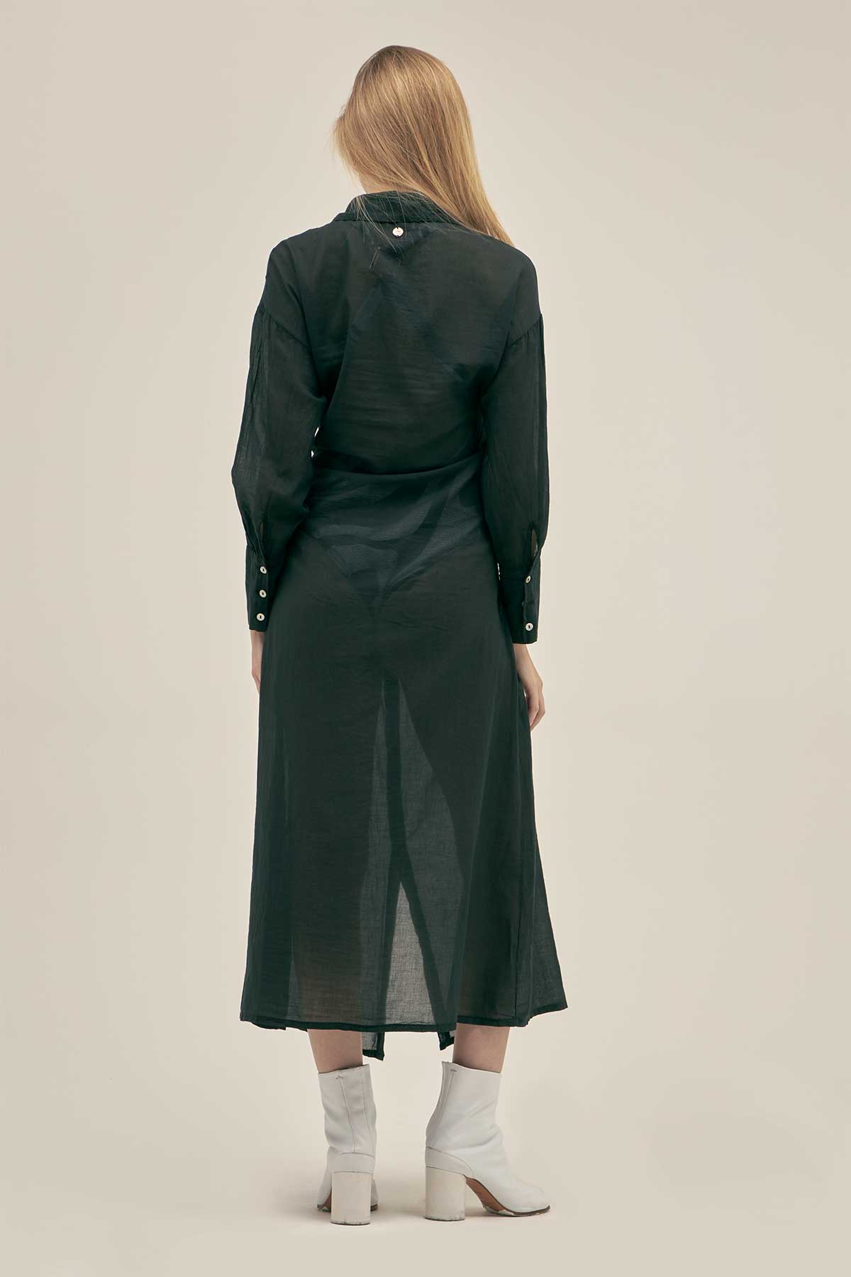 Vestido Ana Negro - Polonio Uruguay