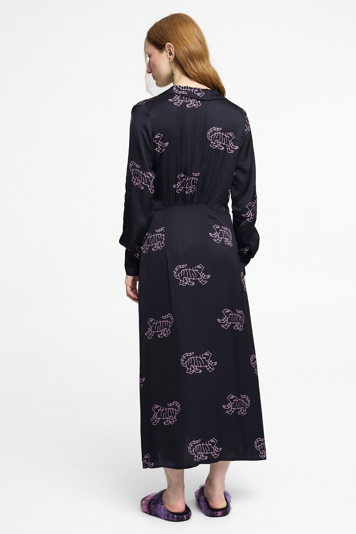 Vestido Ele Tigress Negro - Polonio Uruguay