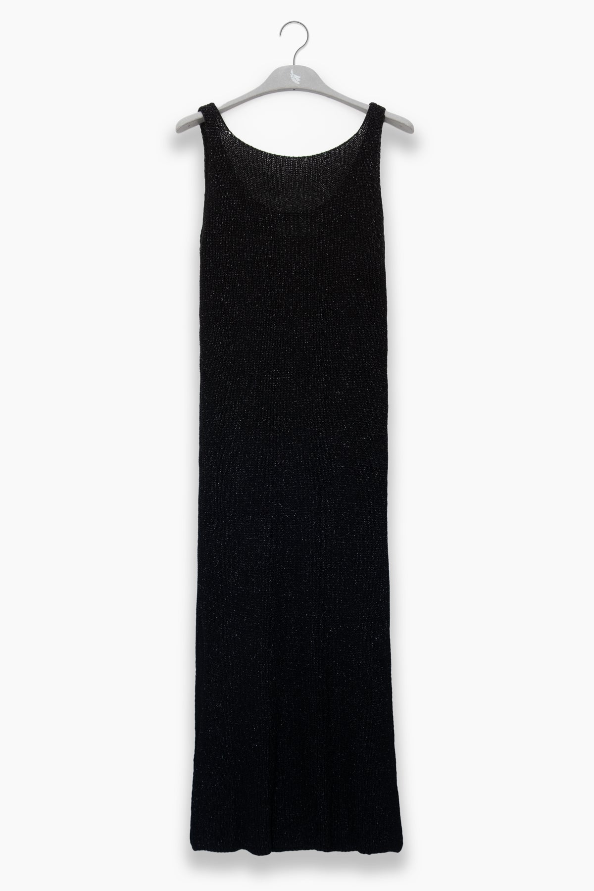 Vestido Eli Lurex Negro - Polonio Uruguay