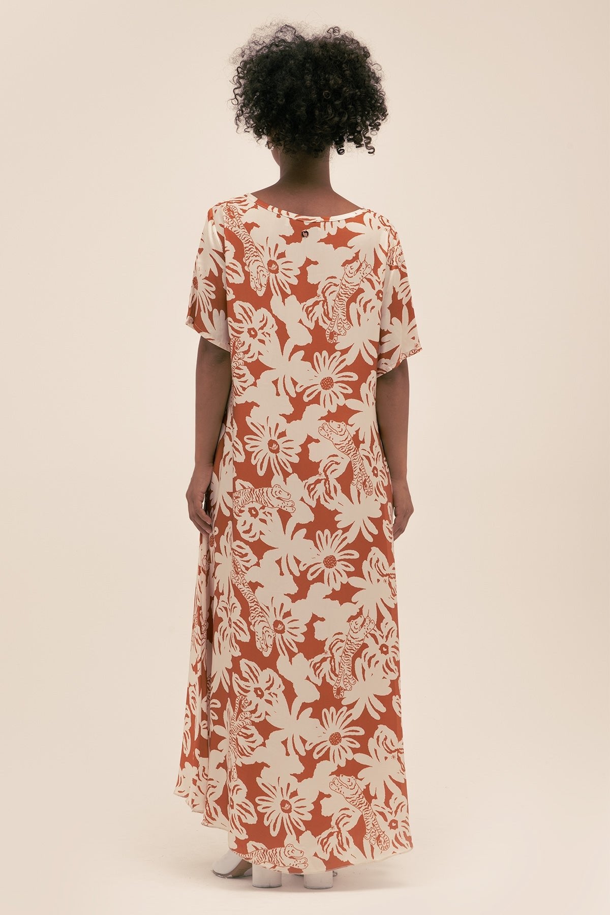 Vestido Fefe Jungle Clay - Polonio Uruguay