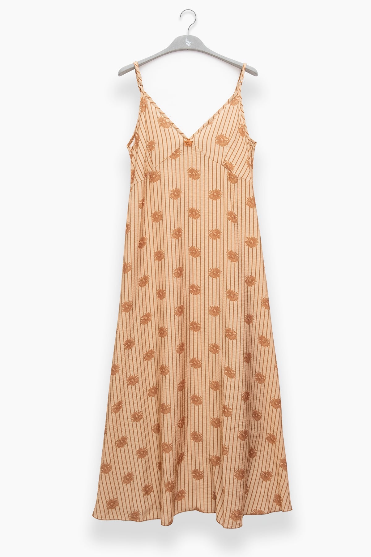 Vestido Flo Bloomline Camel - Polonio Uruguay