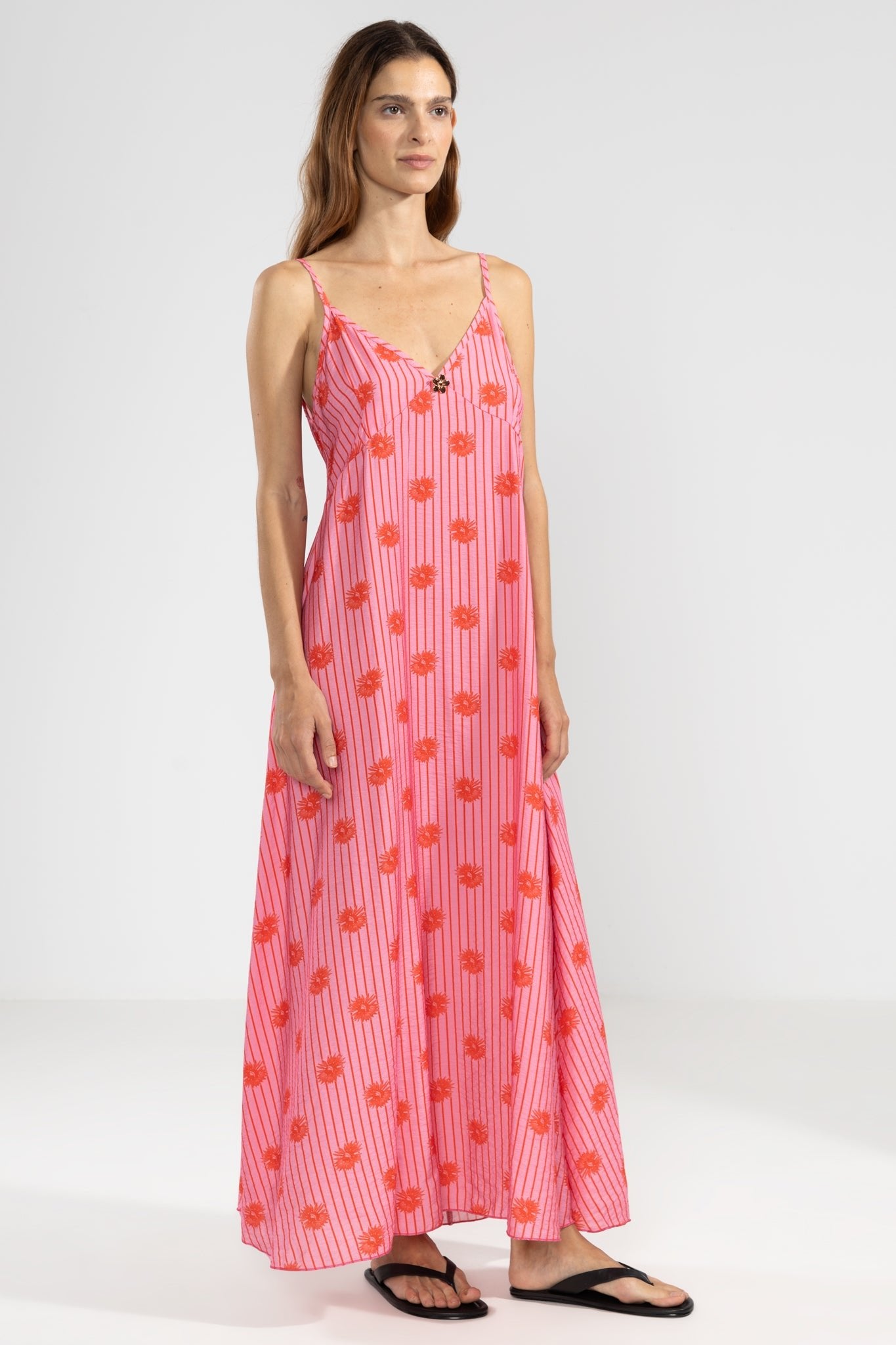 Vestido Flo Bloomline Pink - Polonio Uruguay