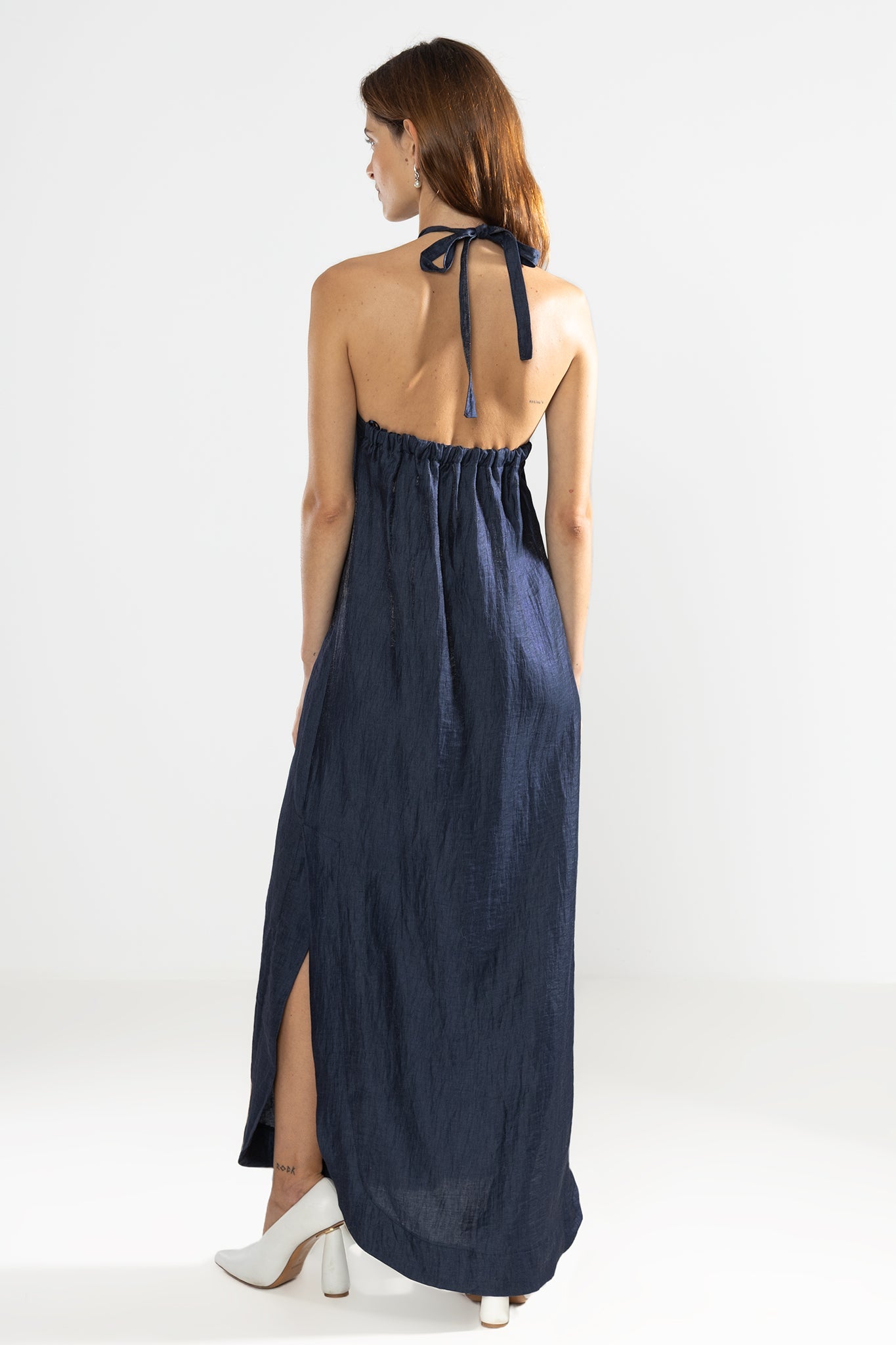 Vestido Halter Vale Noche - Polonio Uruguay