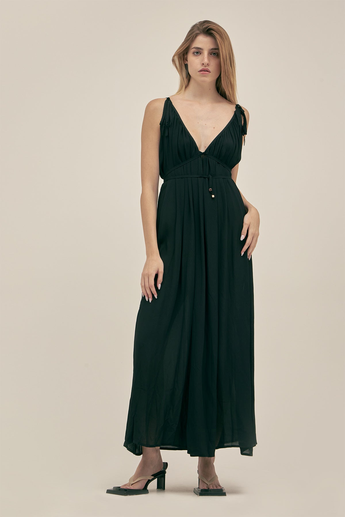 Vestido Lara Negro - Polonio Uruguay