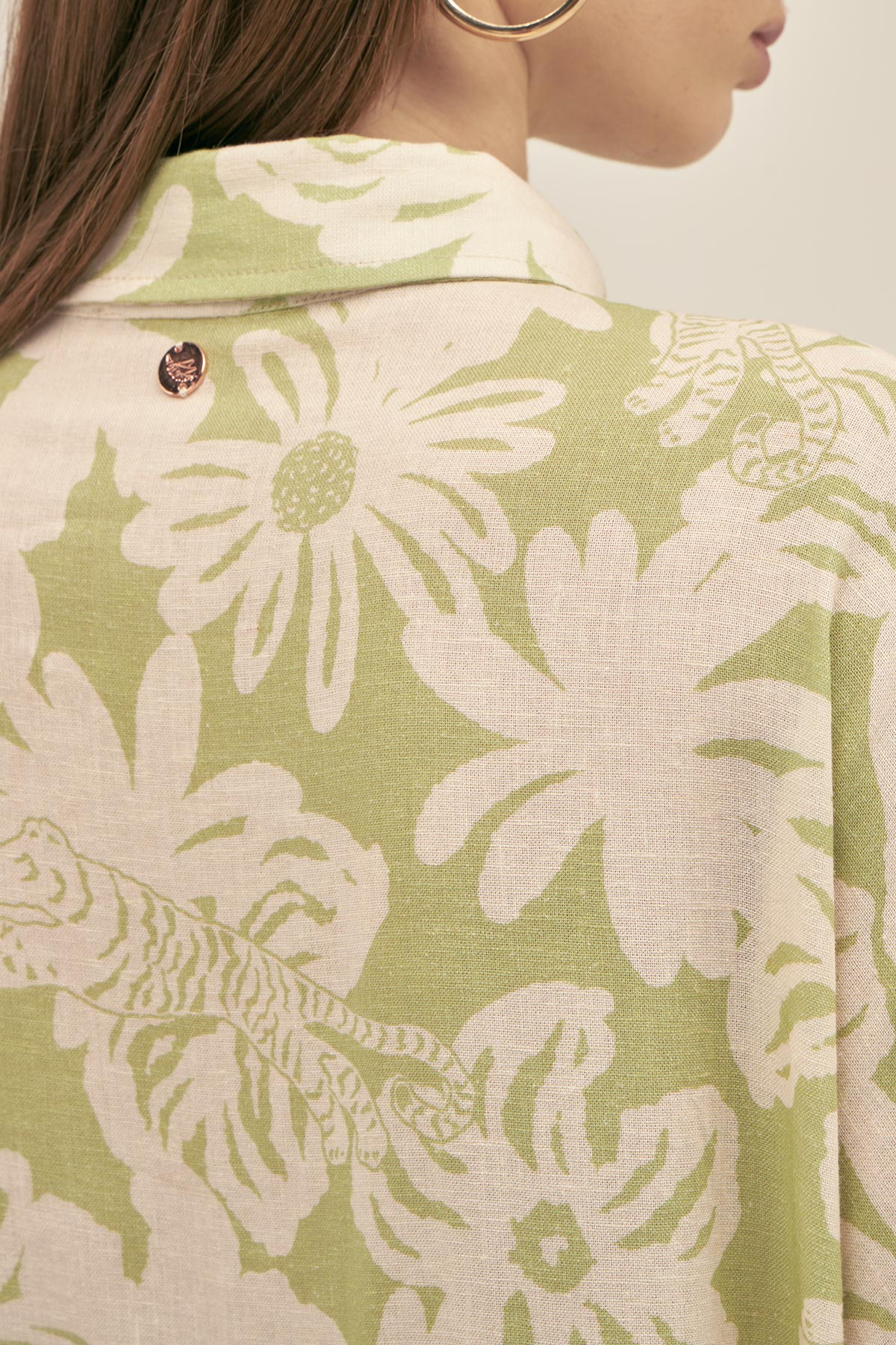 Vestido Marie Jungle Green - Polonio Uruguay