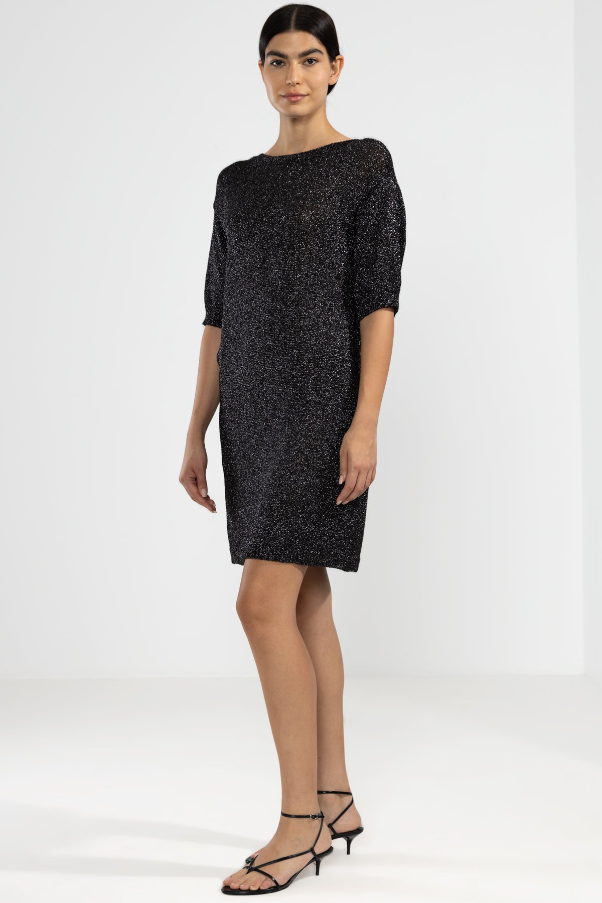 Vestido Tejido Lara Negro - Polonio Uruguay