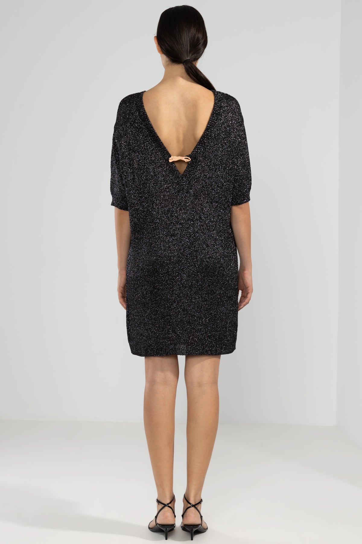 Vestido Tejido Lara Negro - Polonio Uruguay