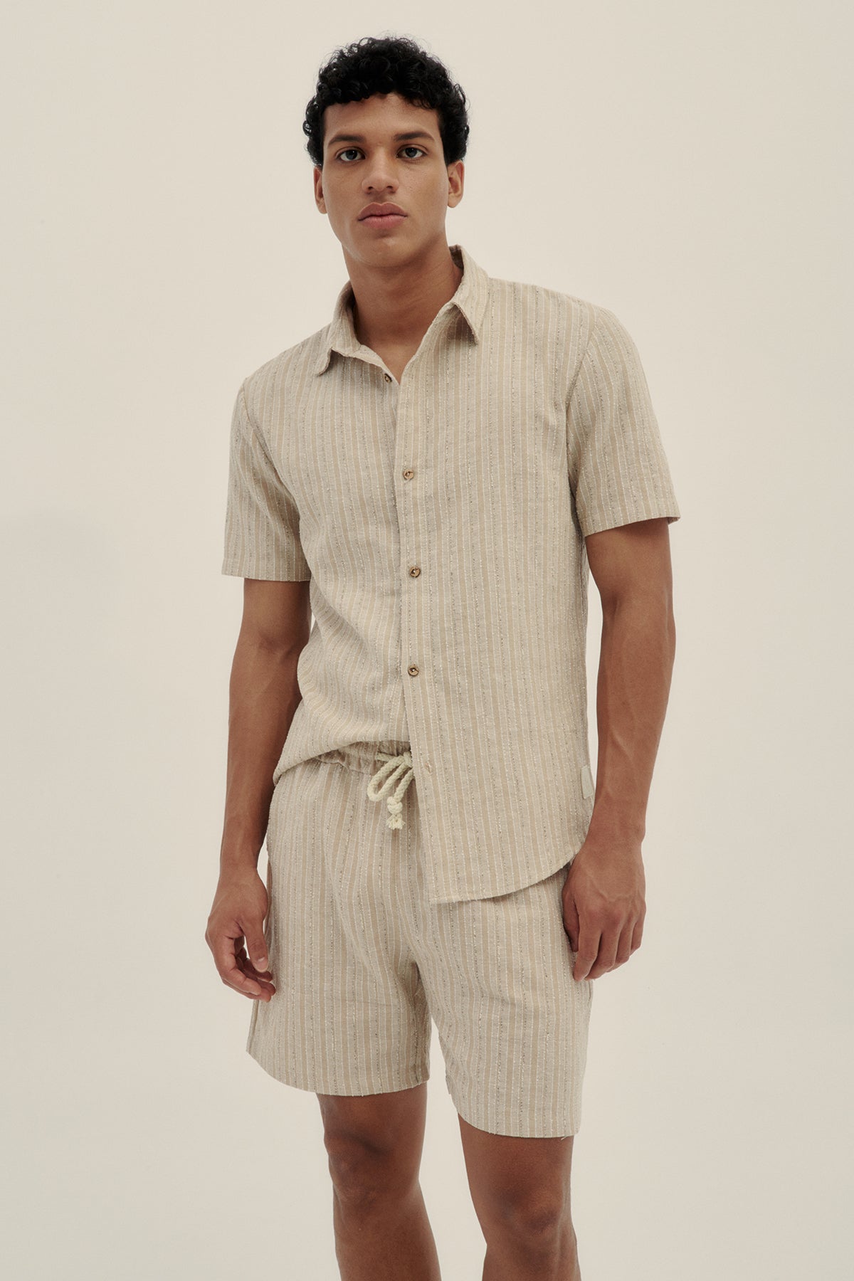 Short Tonal Crema - Polonio Uruguay