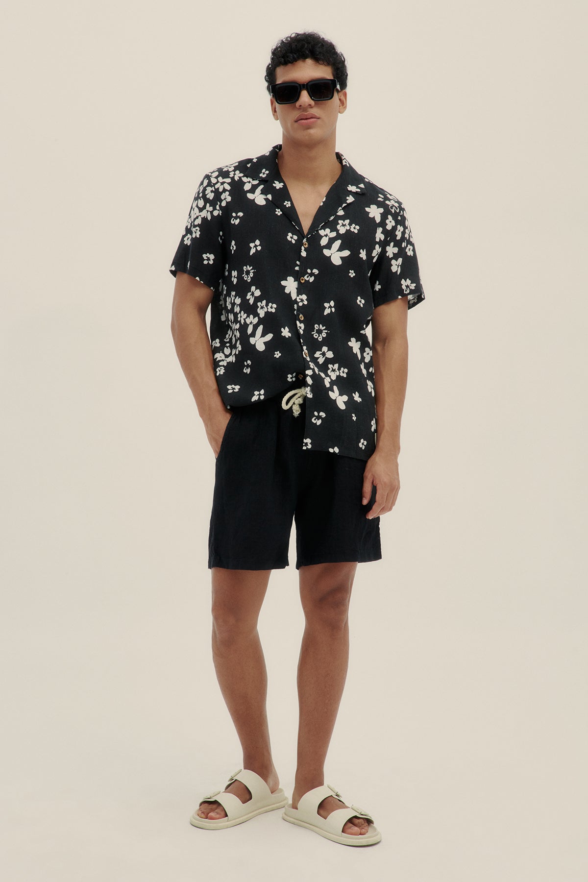 Camisa Camp Collar Blossom - Polonio Uruguay