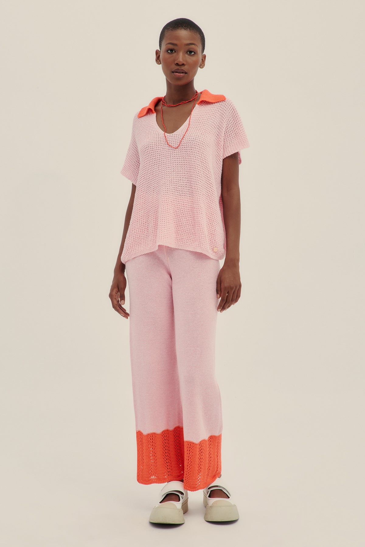 Pantalón Tejido Lu Chicle - Polonio Uruguay