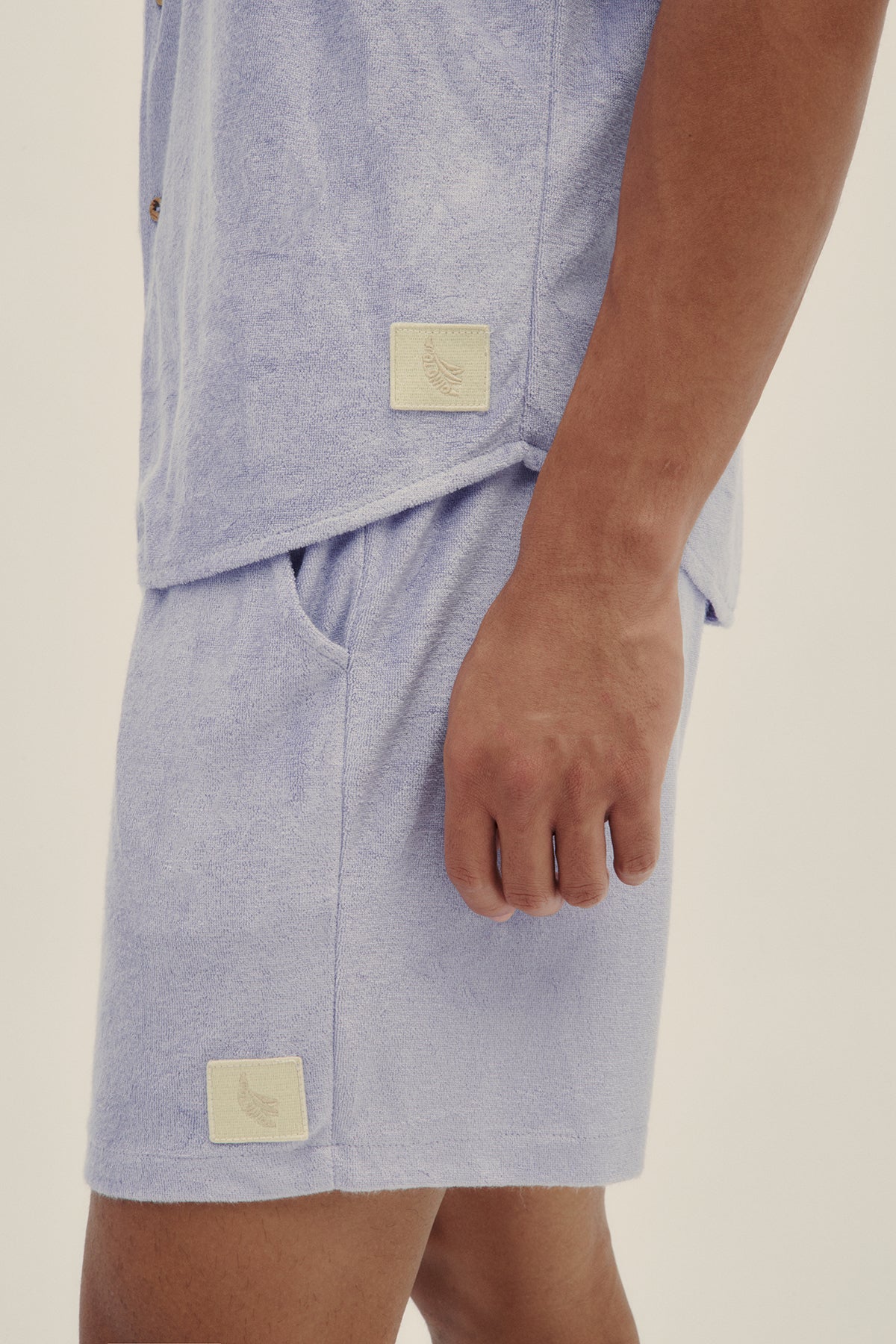 Short Terry Lavanda - Polonio Uruguay