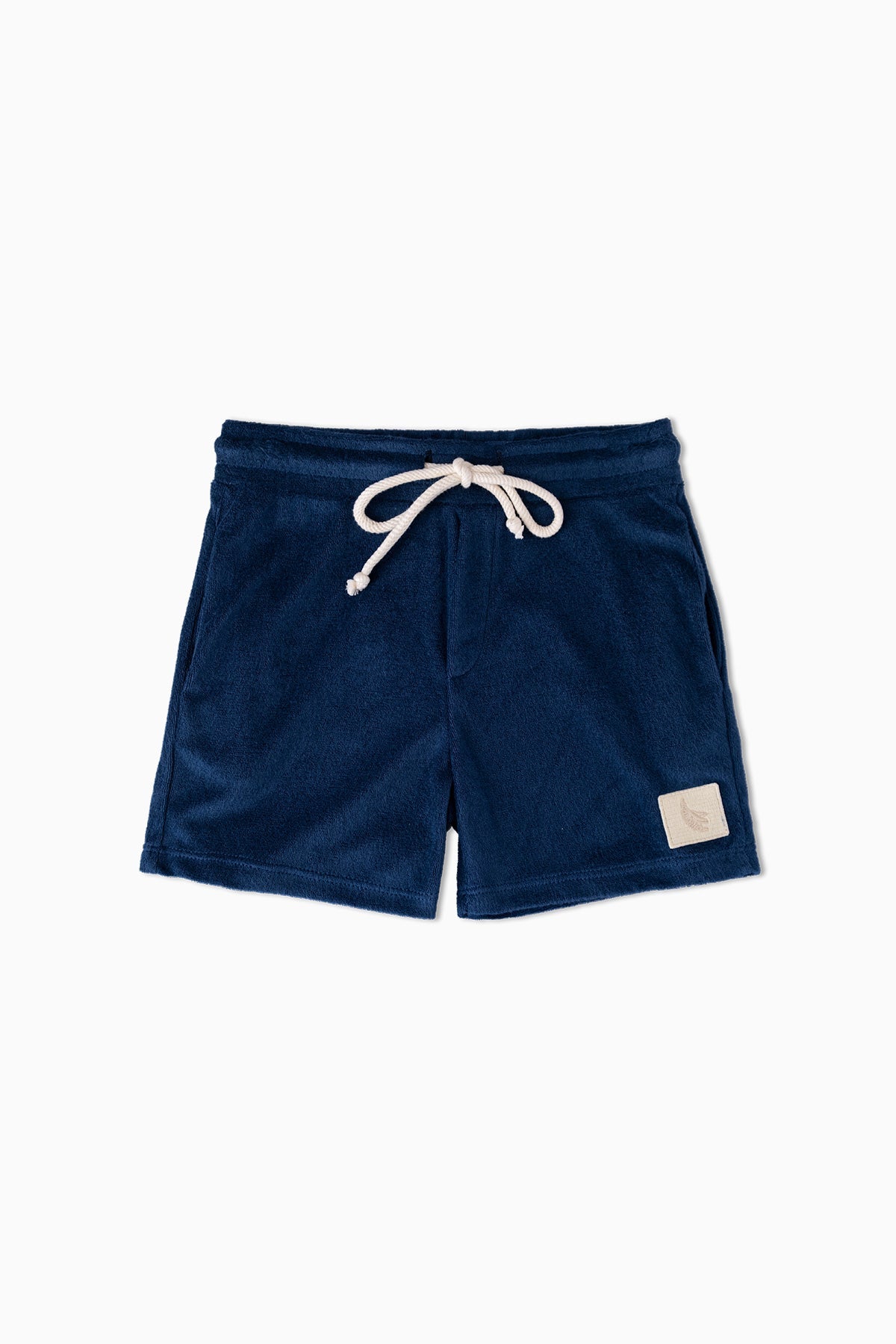 Navy Towel Kids Short - Polonio Uruguay