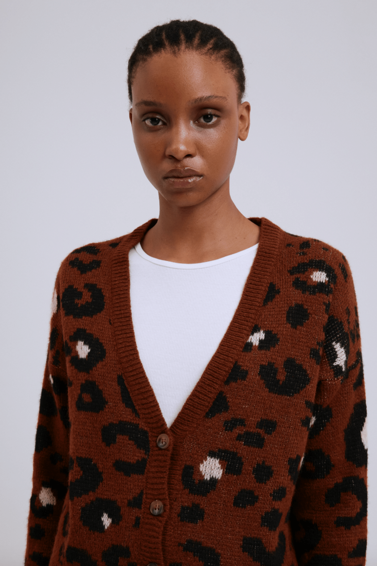 Cardigan Pepa Borgoña - Polonio Uruguay