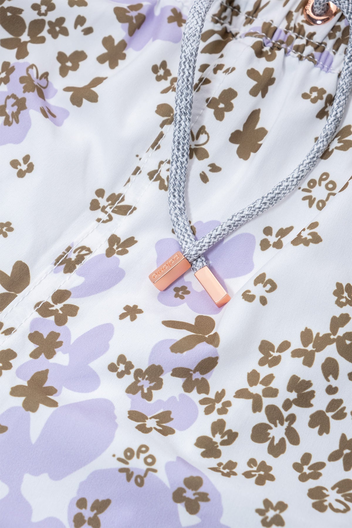 Short de Baño Classic Blossom Blanco - Polonio Uruguay