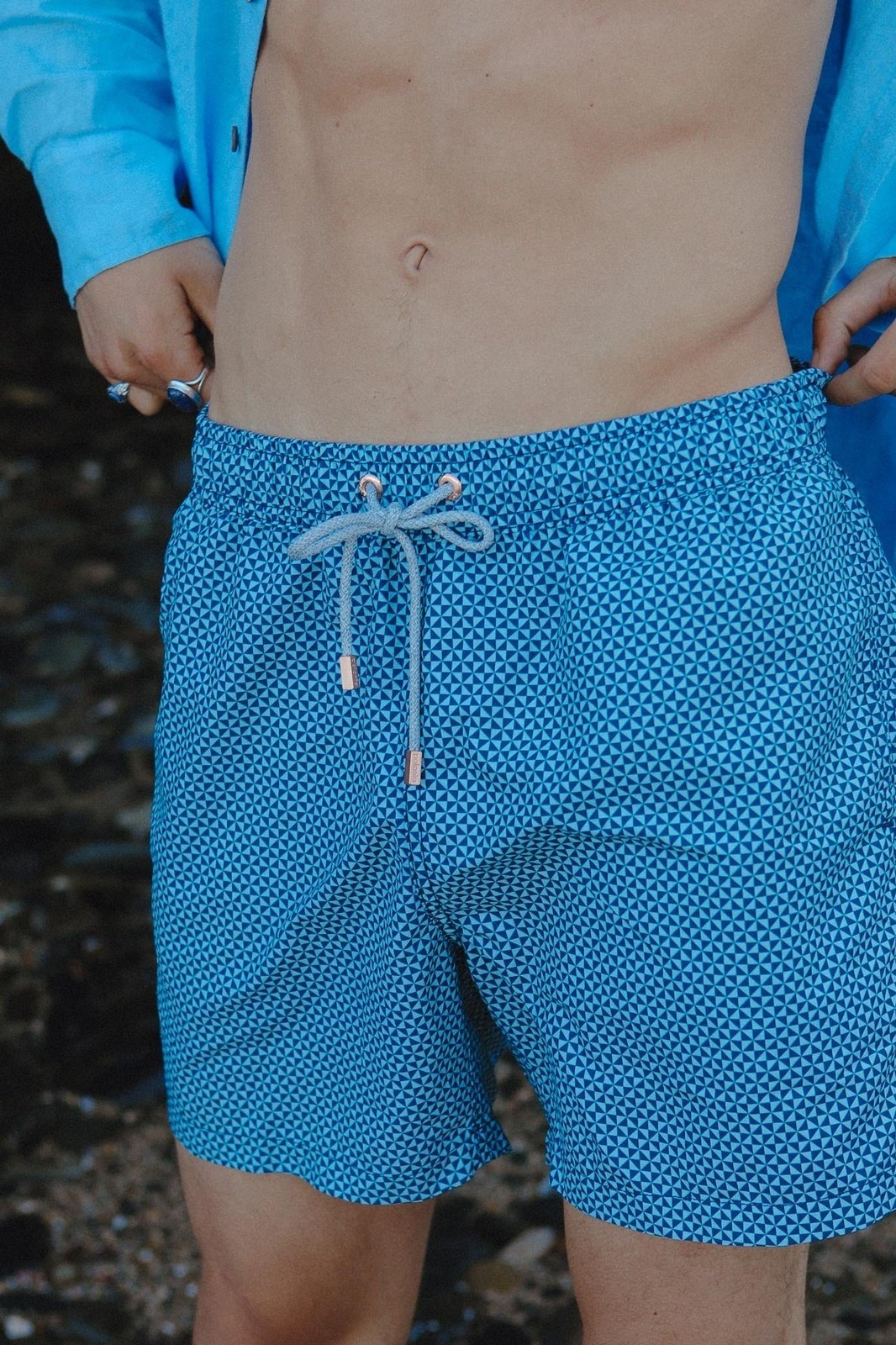 Short de Baño Classic Geo - Polonio Uruguay