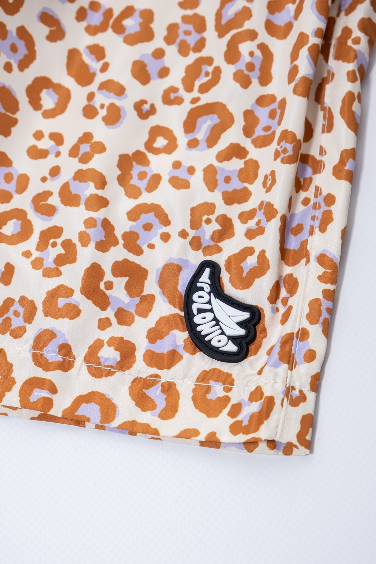 Short de Baño Runner Spotted Camello - Polonio Uruguay