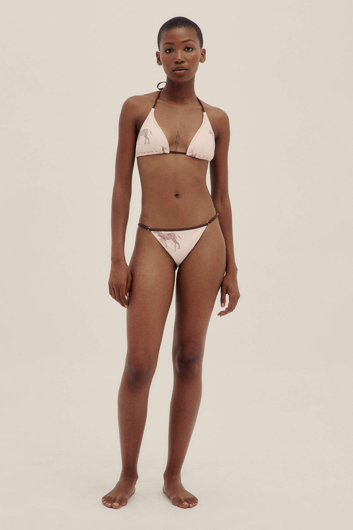 Bottom Bikini Abby Zebra - Polonio Uruguay